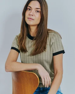 Alba knit tee