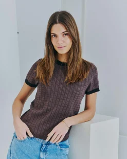 Alba knit tee