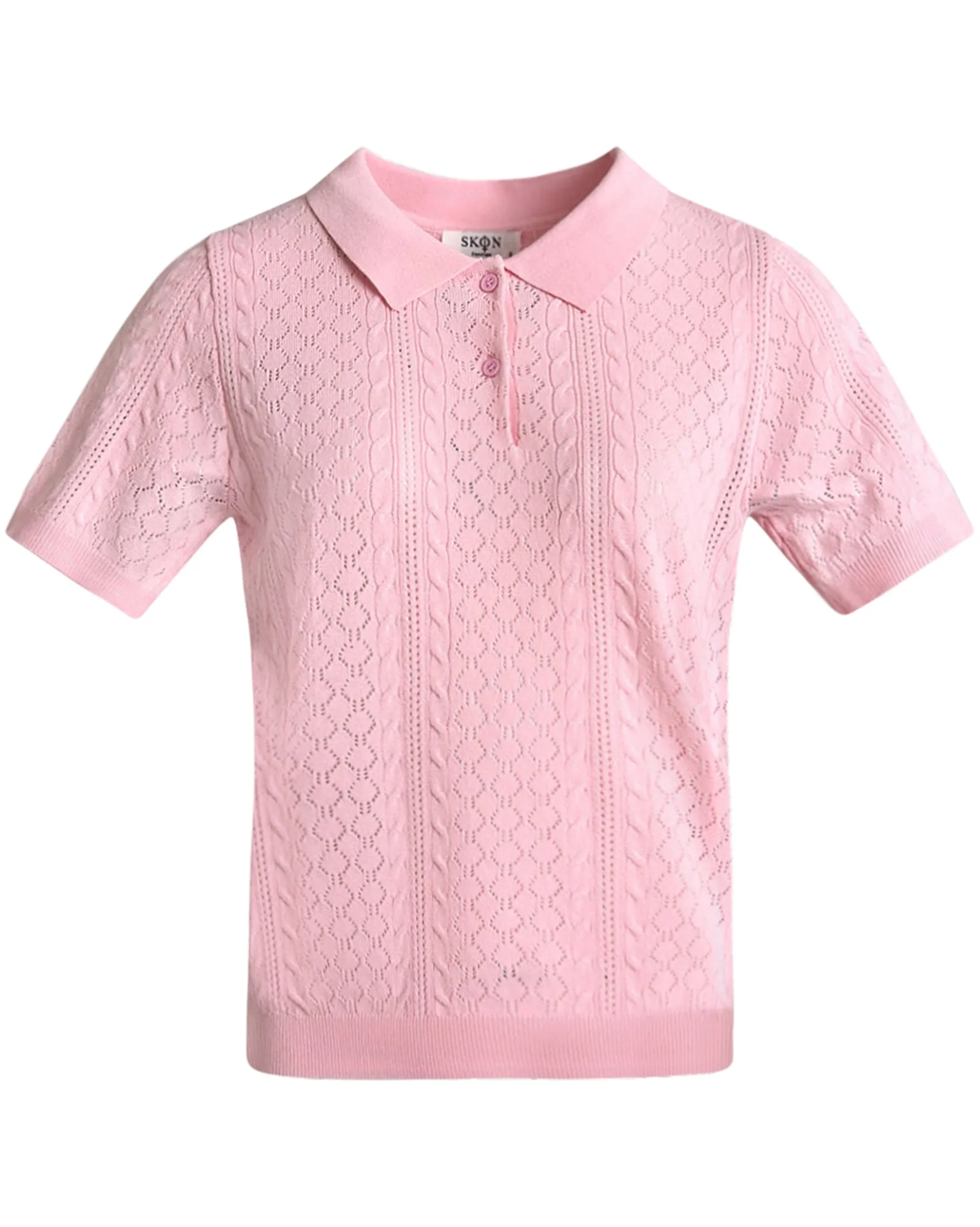 Alba ss knit polo