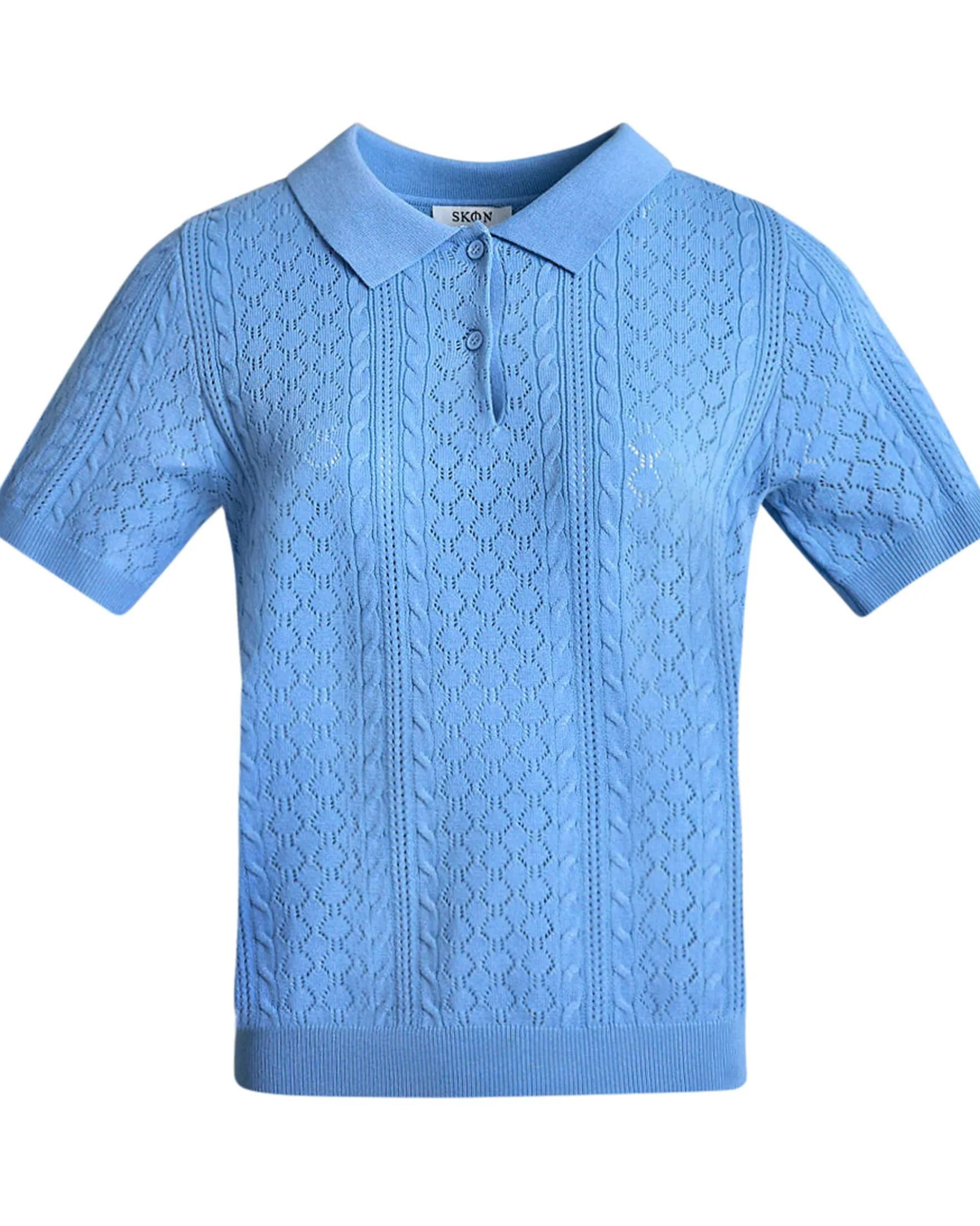 Alba ss knit polo