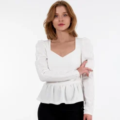 Alice heart neck ls