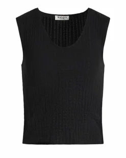 Alva crepe top
