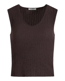 Alva crepe top