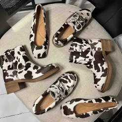 Alvina pony loafers