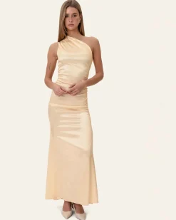 Andreaic satin dress