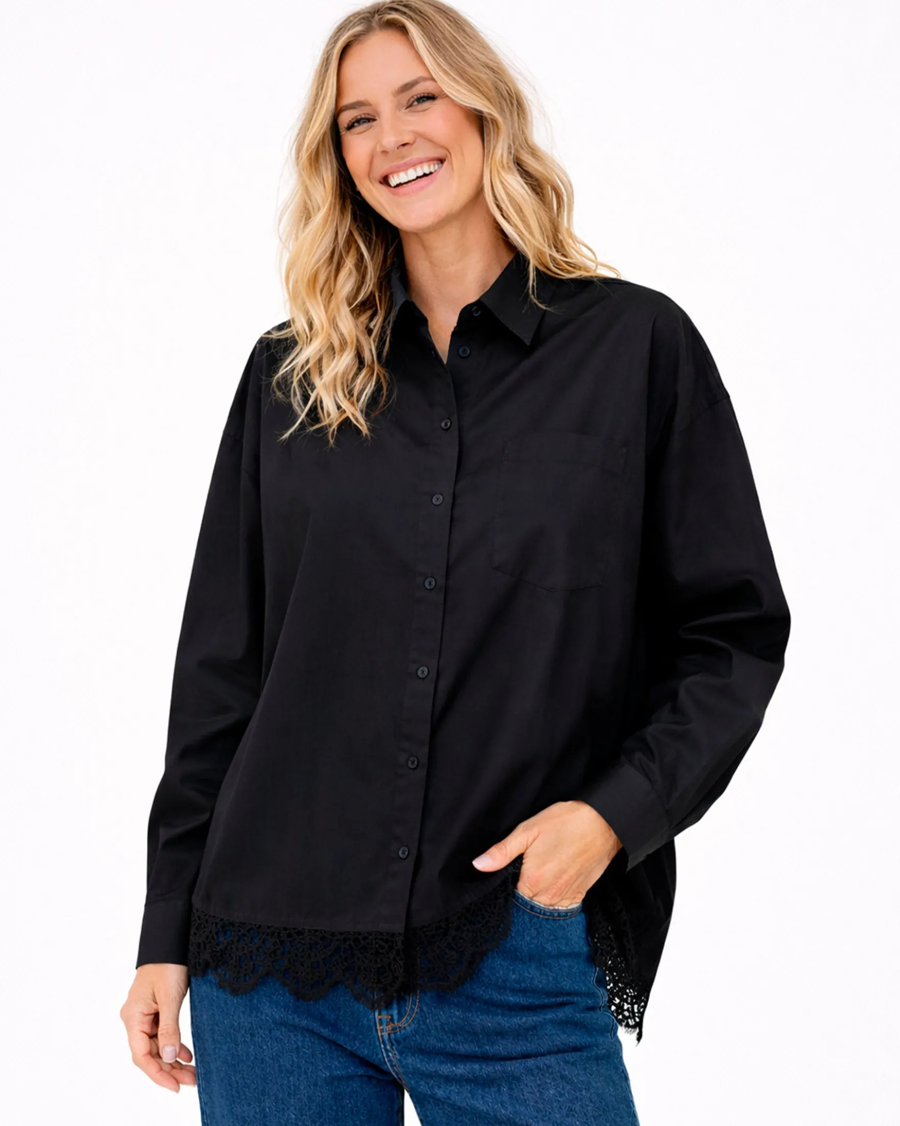 Astrid lace shirt