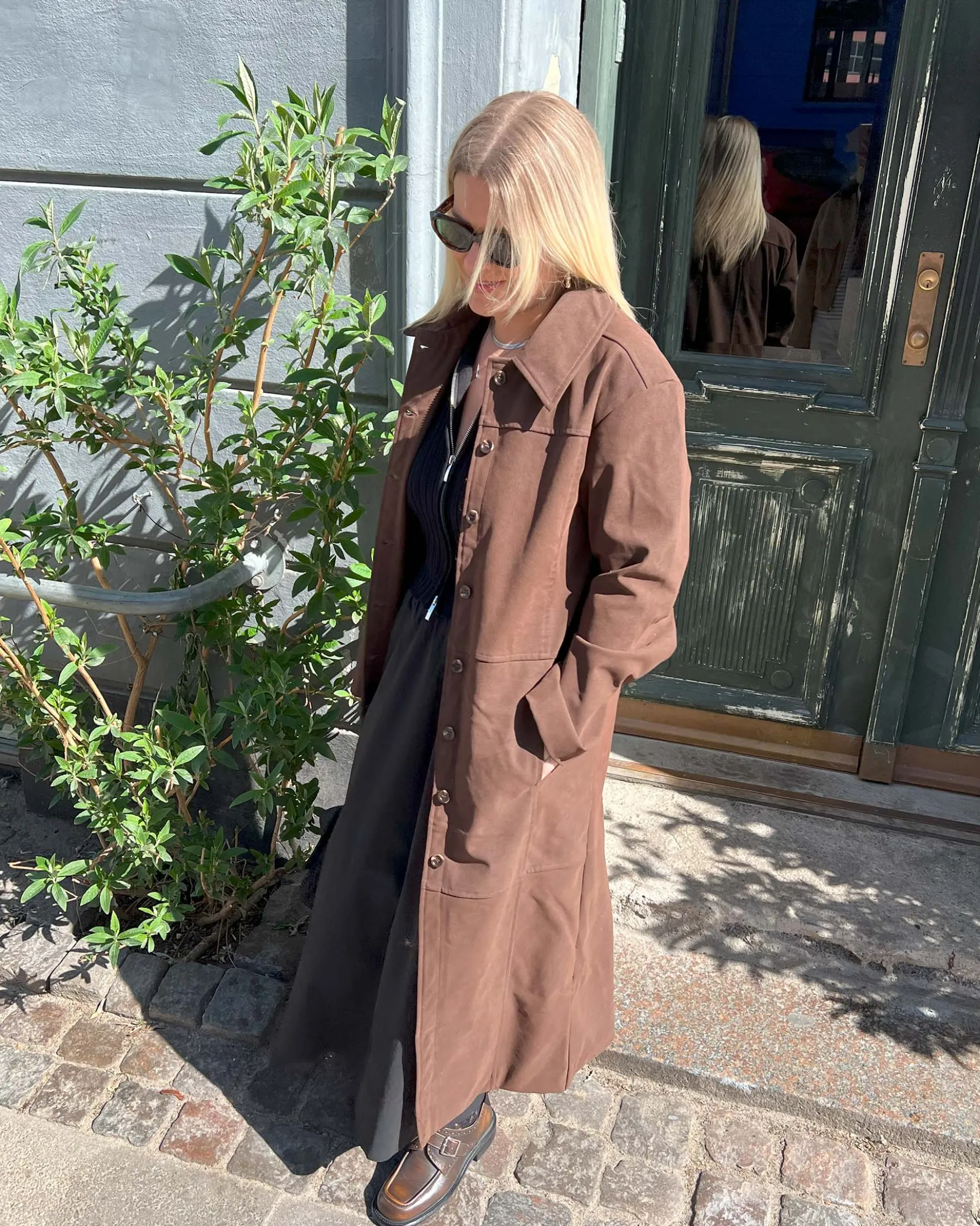 Ava fake suede jacket