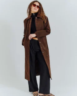 Ava fake suede jacket