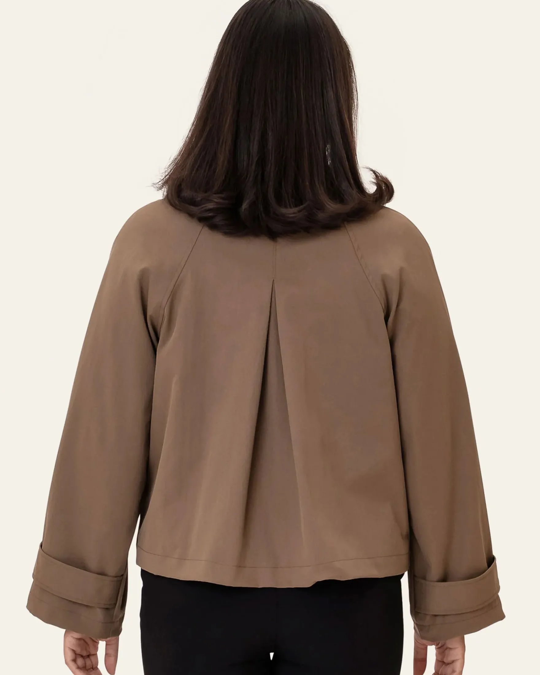 Avaic short trenchcoat