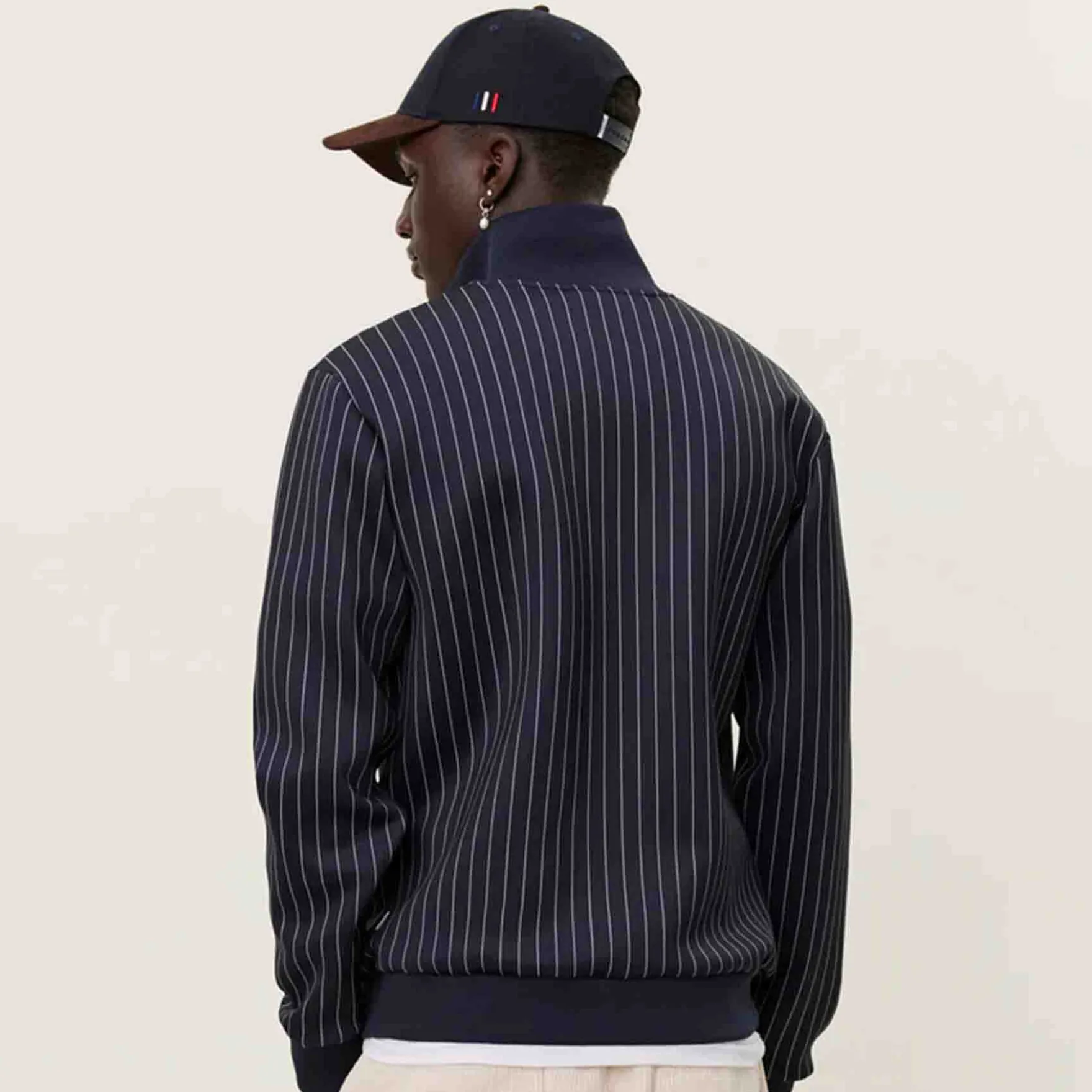 Ballier pinstripe track jacket