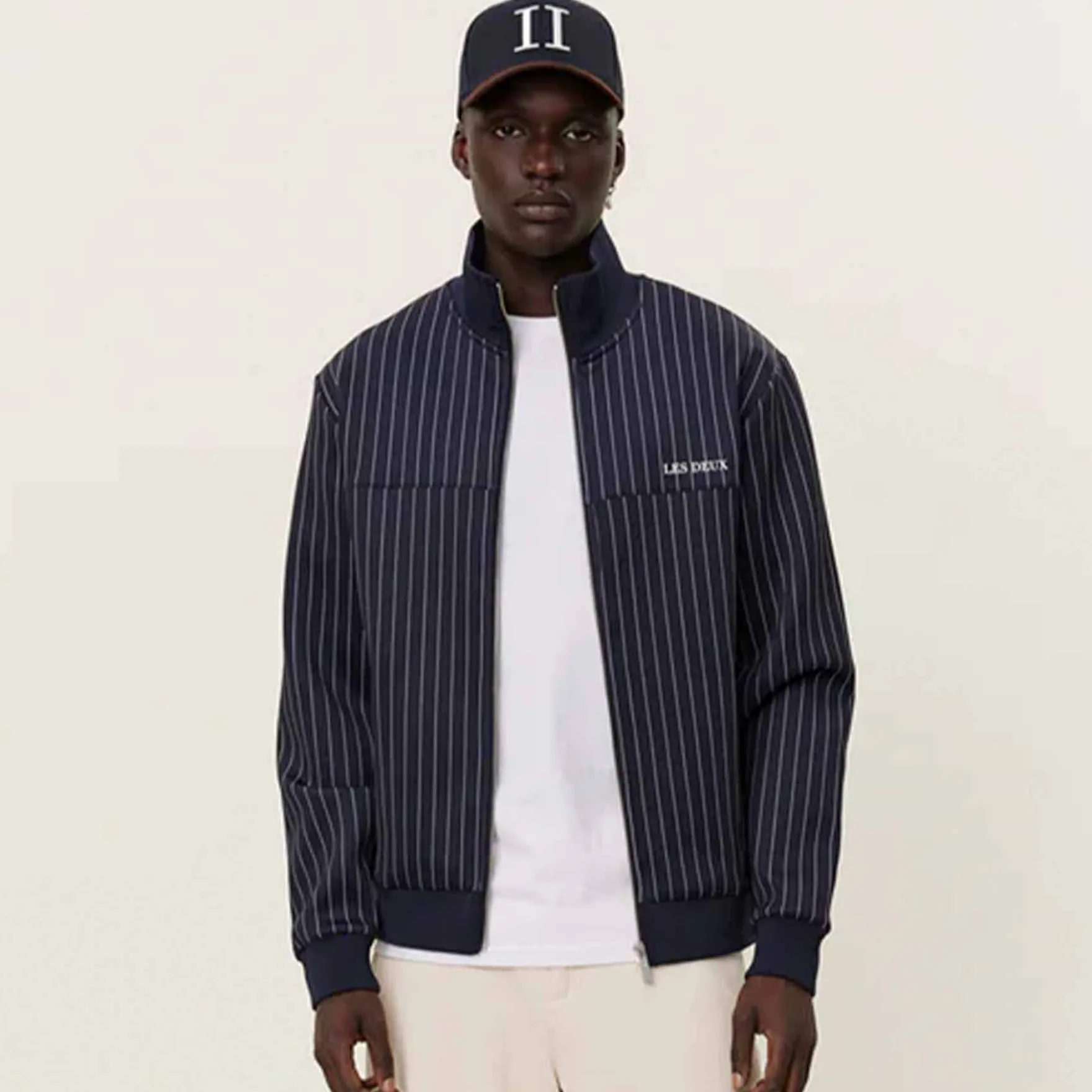 Ballier pinstripe track jacket