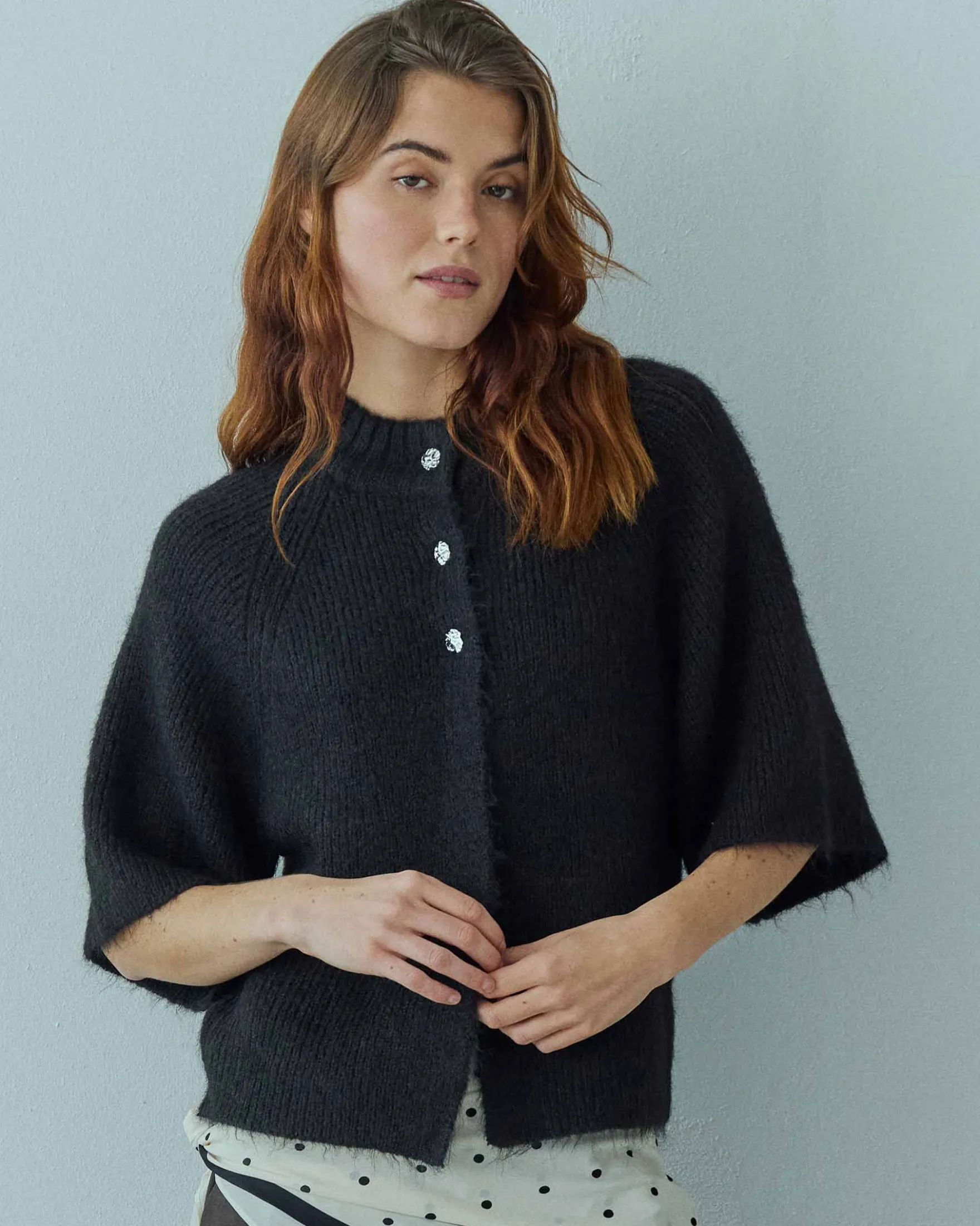 Barni fluffy knit