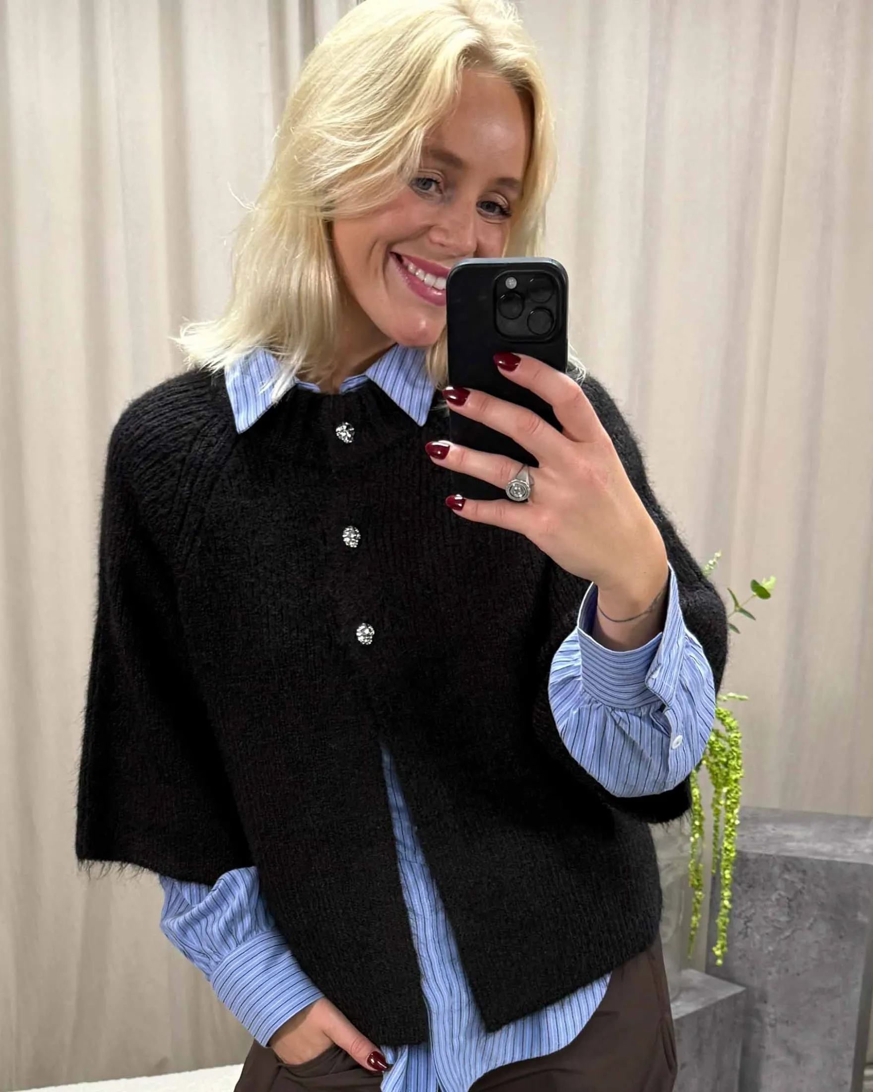Barni fluffy knit