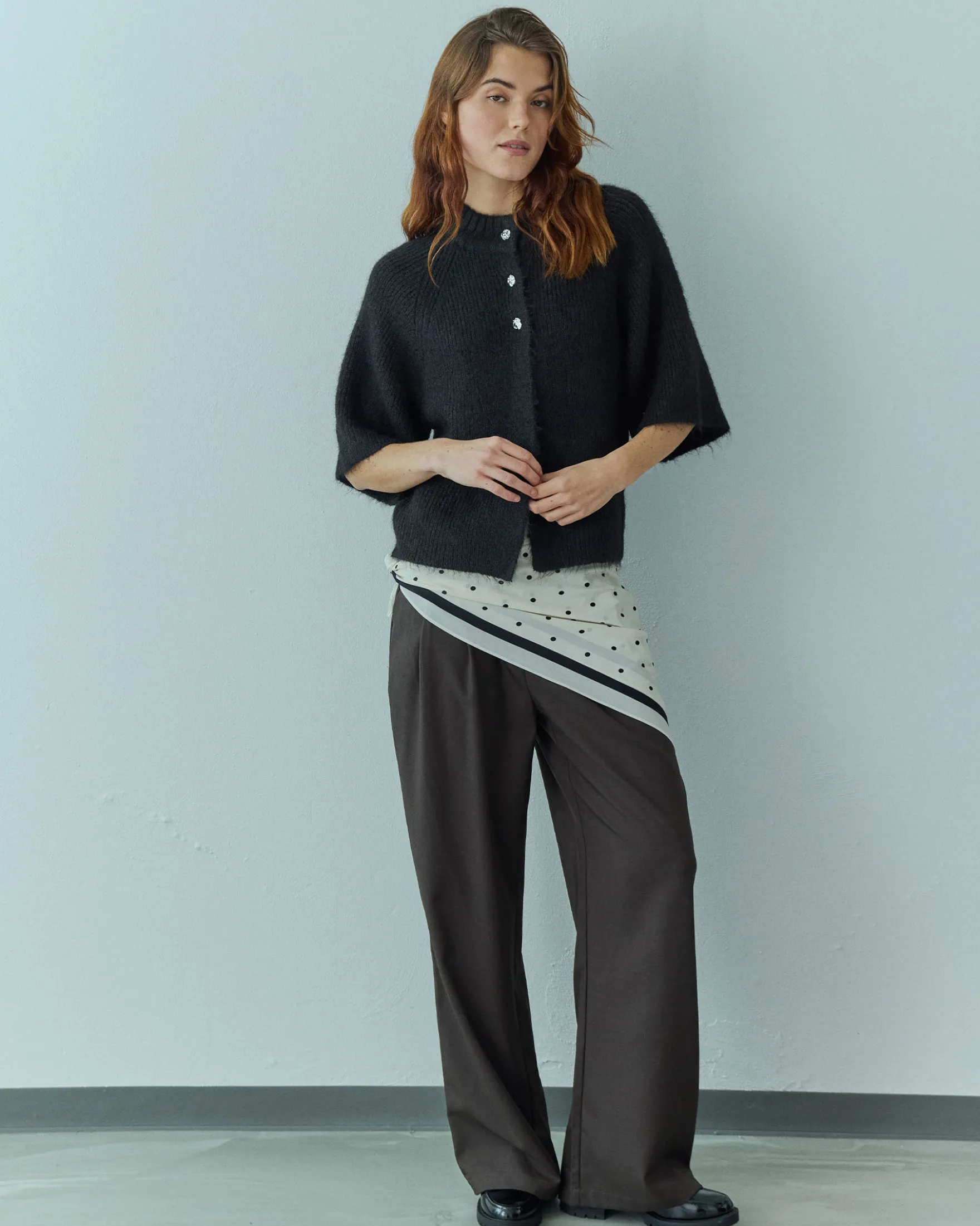Barni fluffy knit