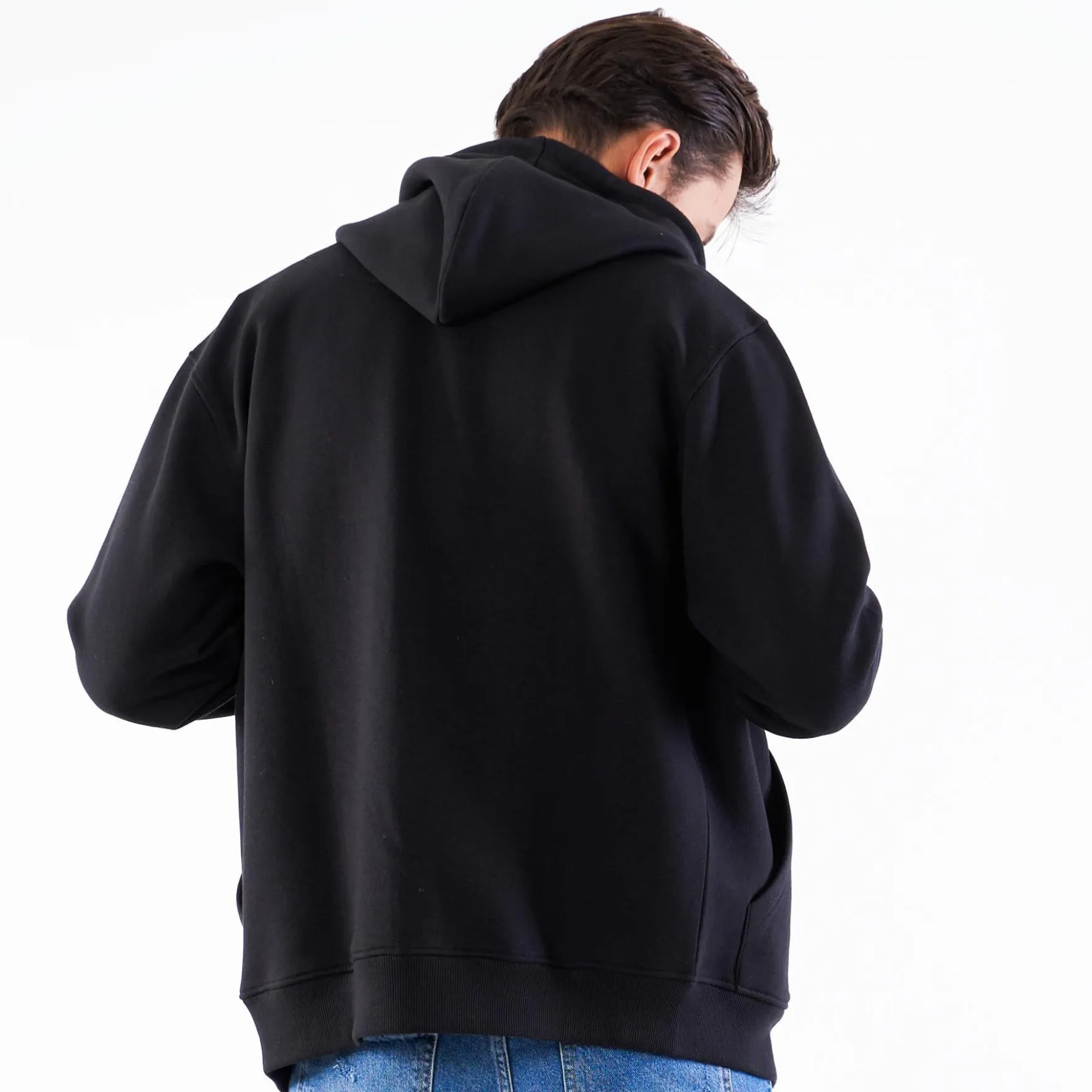 Basic full zip hoodie