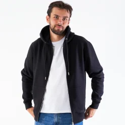 Basic full zip hoodie