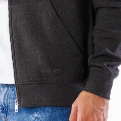 Basic full zip hoodie