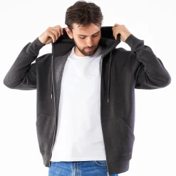 Basic full zip hoodie