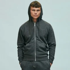 Basic full zip hoodie