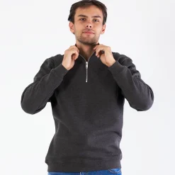 Basic half zip