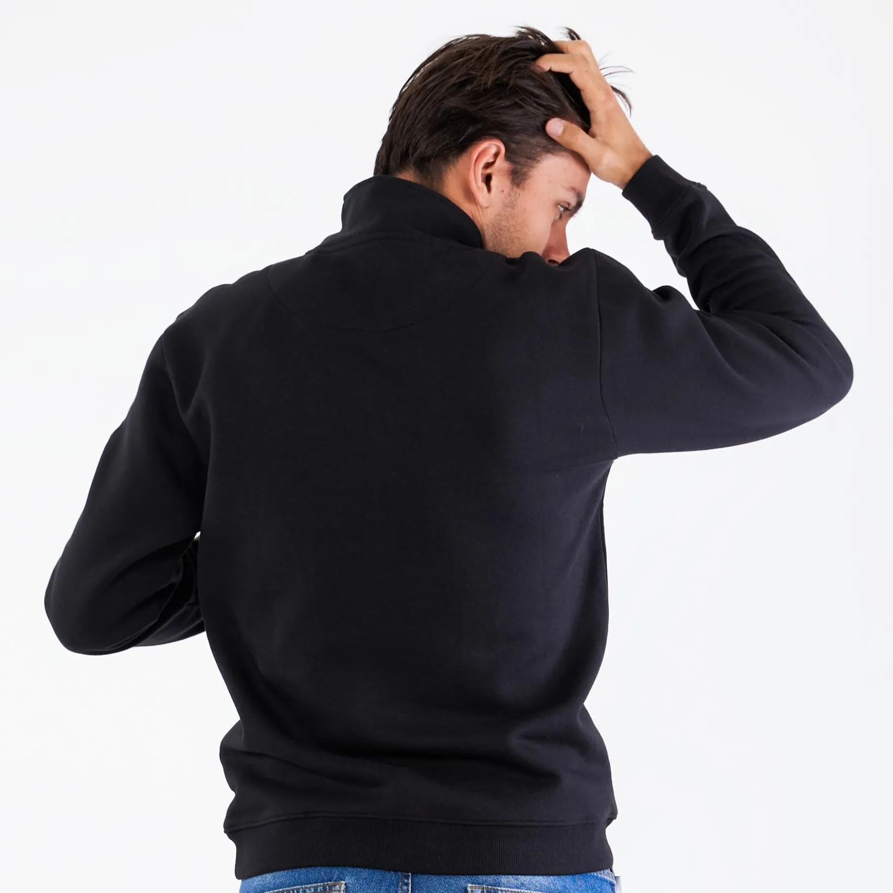 Basic half zip