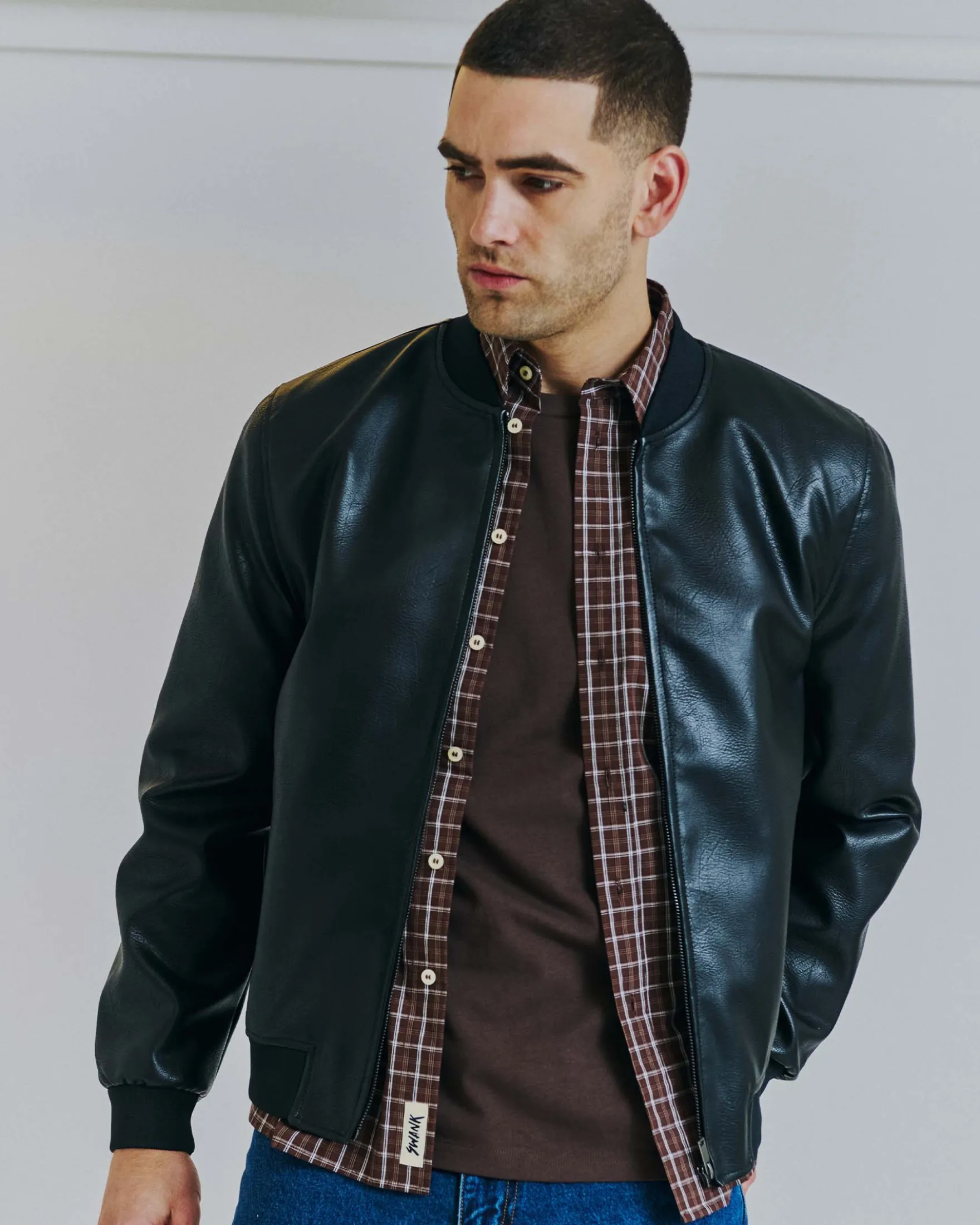 Benji faux bomber jacket