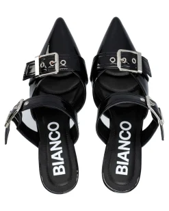 Biaglam mule double buckle