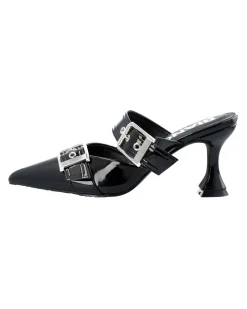 Biaglam mule double buckle