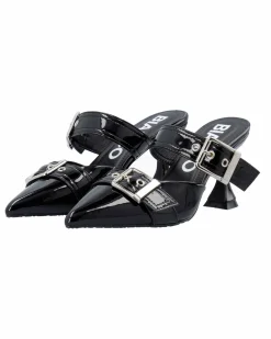 Biaglam mule double buckle