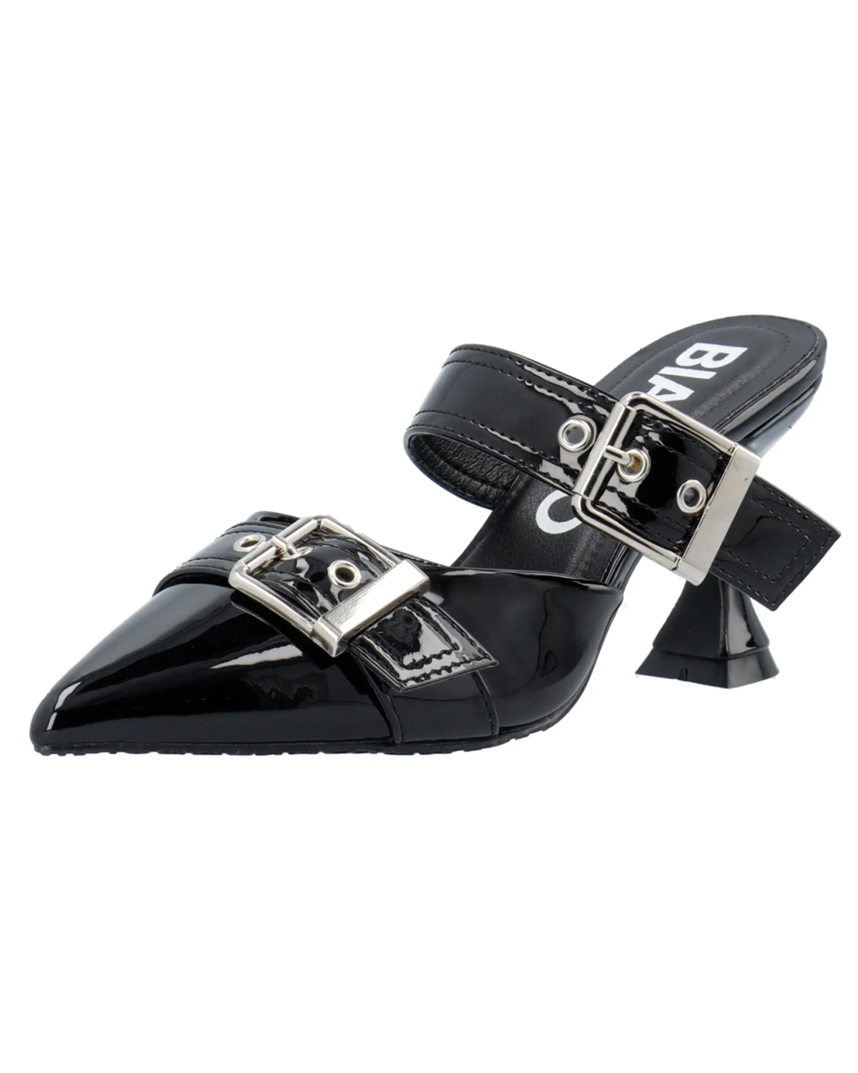 Biaglam mule double buckle