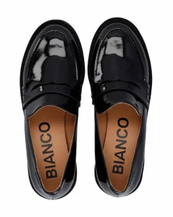 Biapearl simple penny loafer