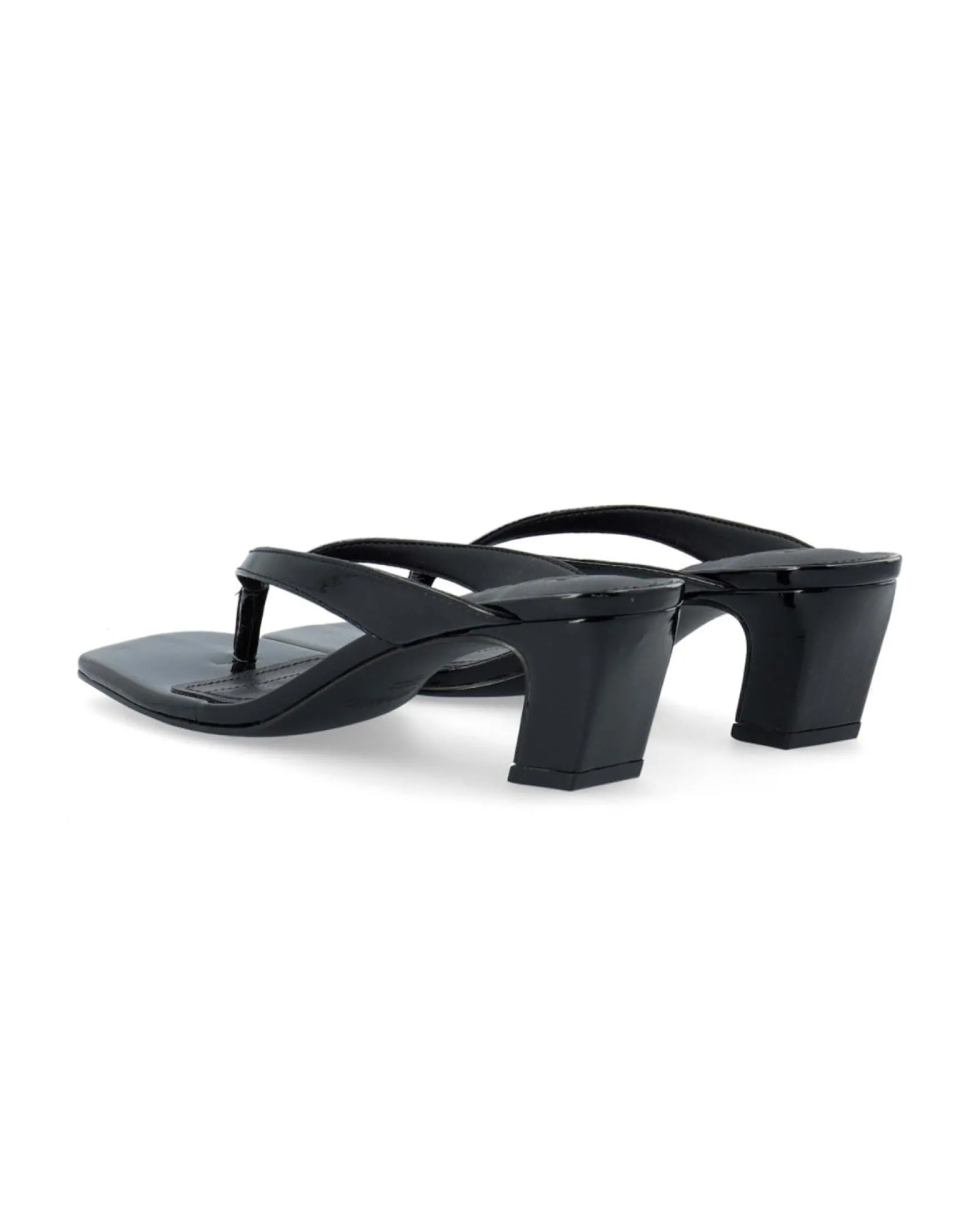 BIASPICE Toe Post Faux Leather