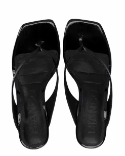 BIASPICE Toe Post Faux Leather