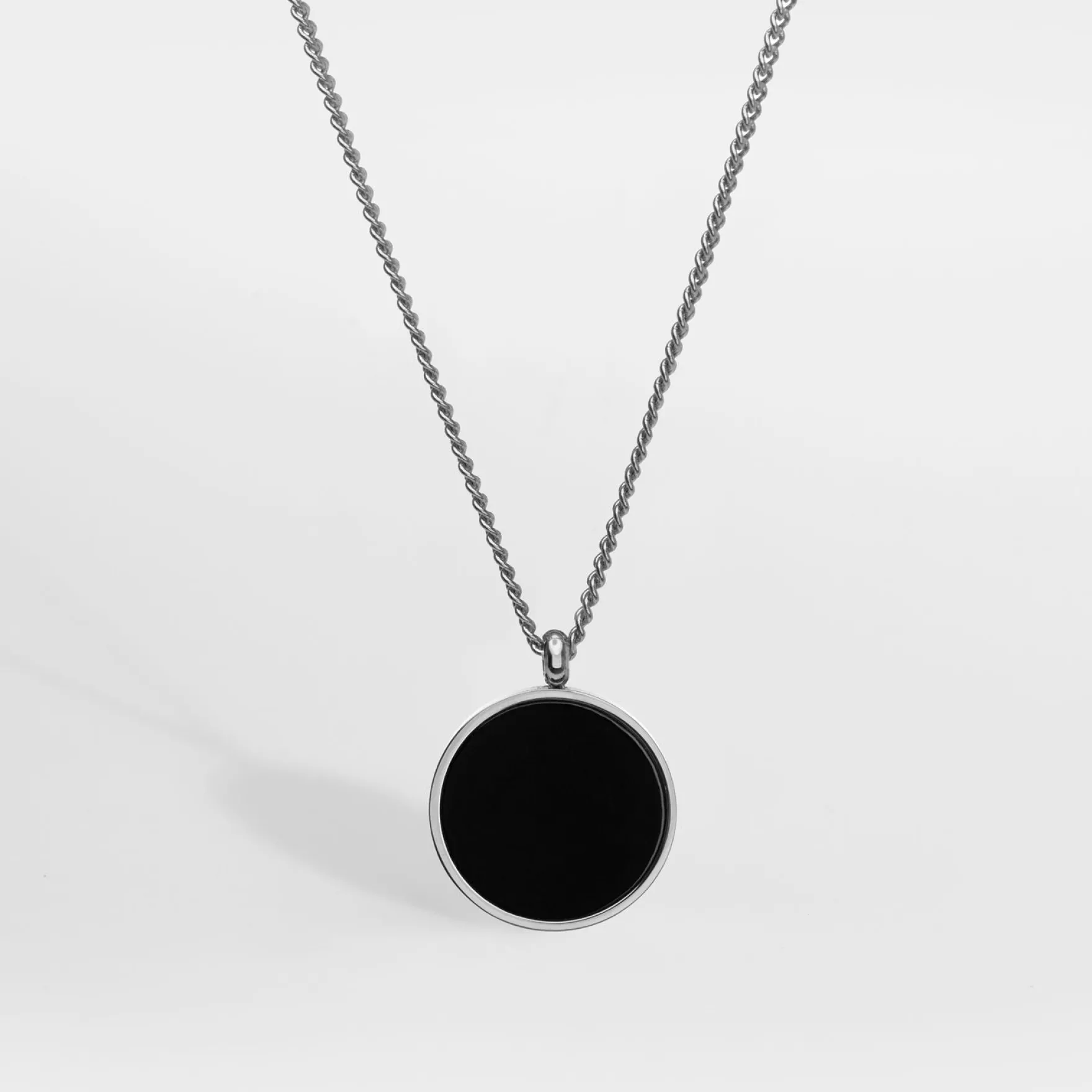 Black Onyx Pendant Necklace