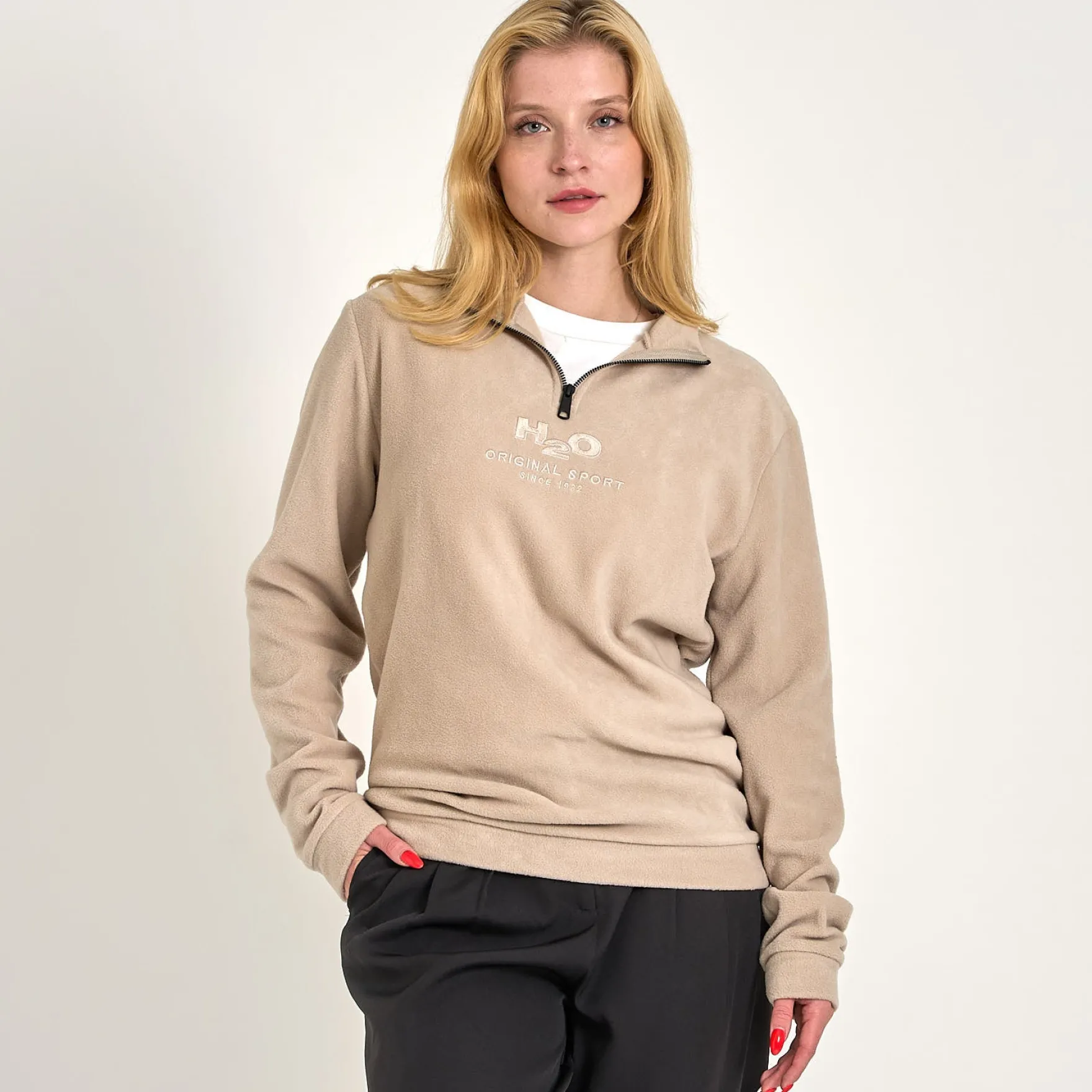 Blåvand fleece zip