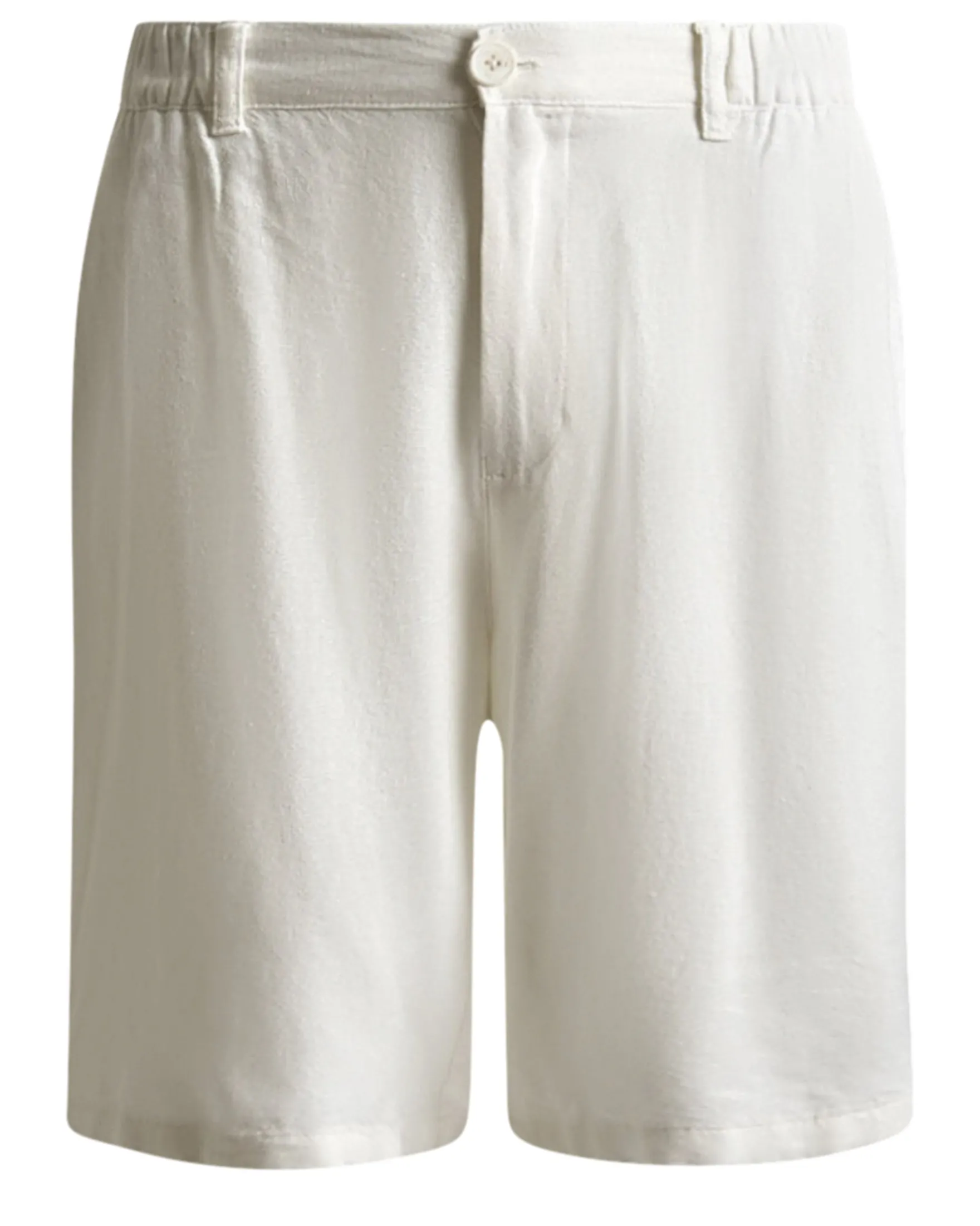 Boxy linen shorts