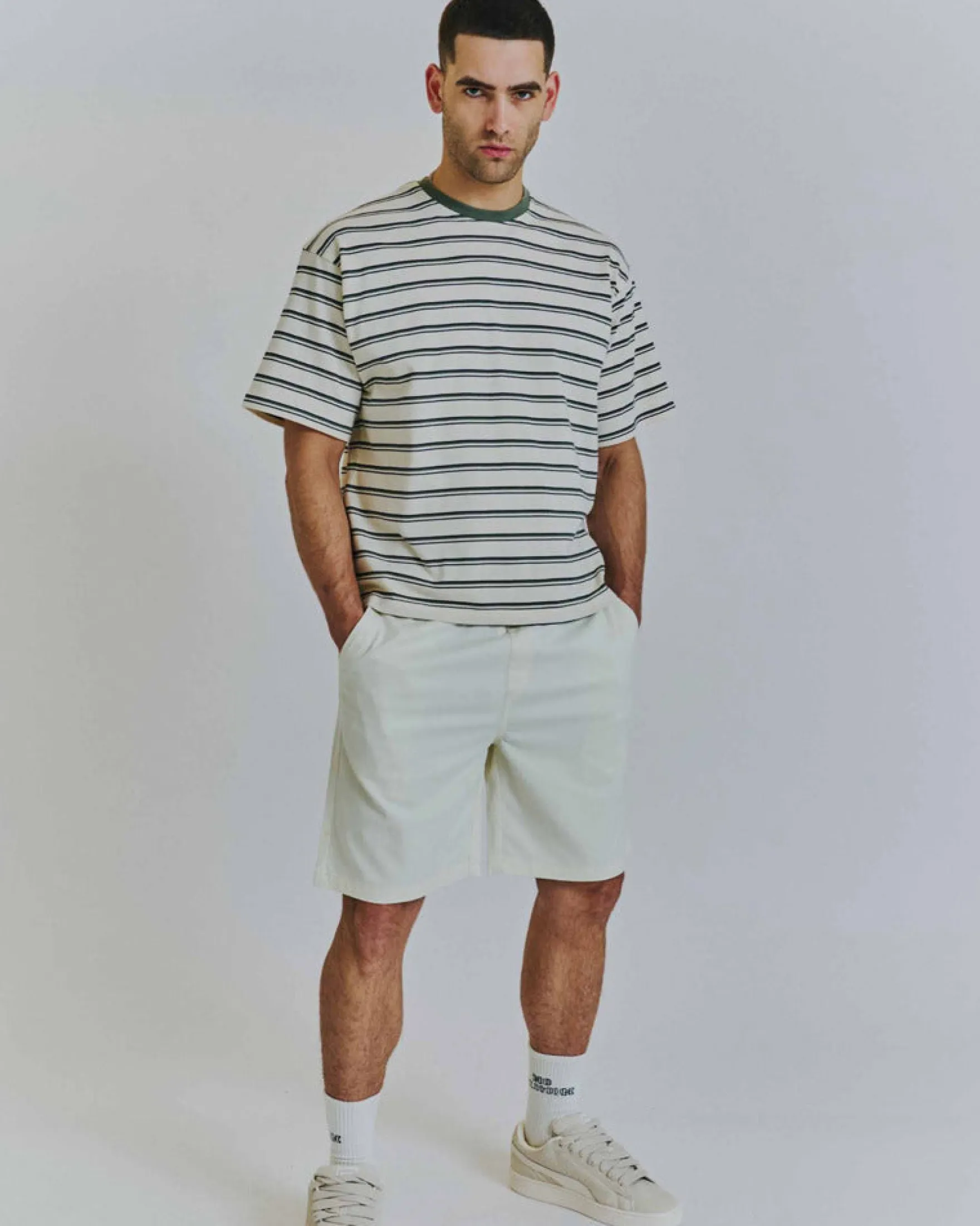 Boxy stripe tee