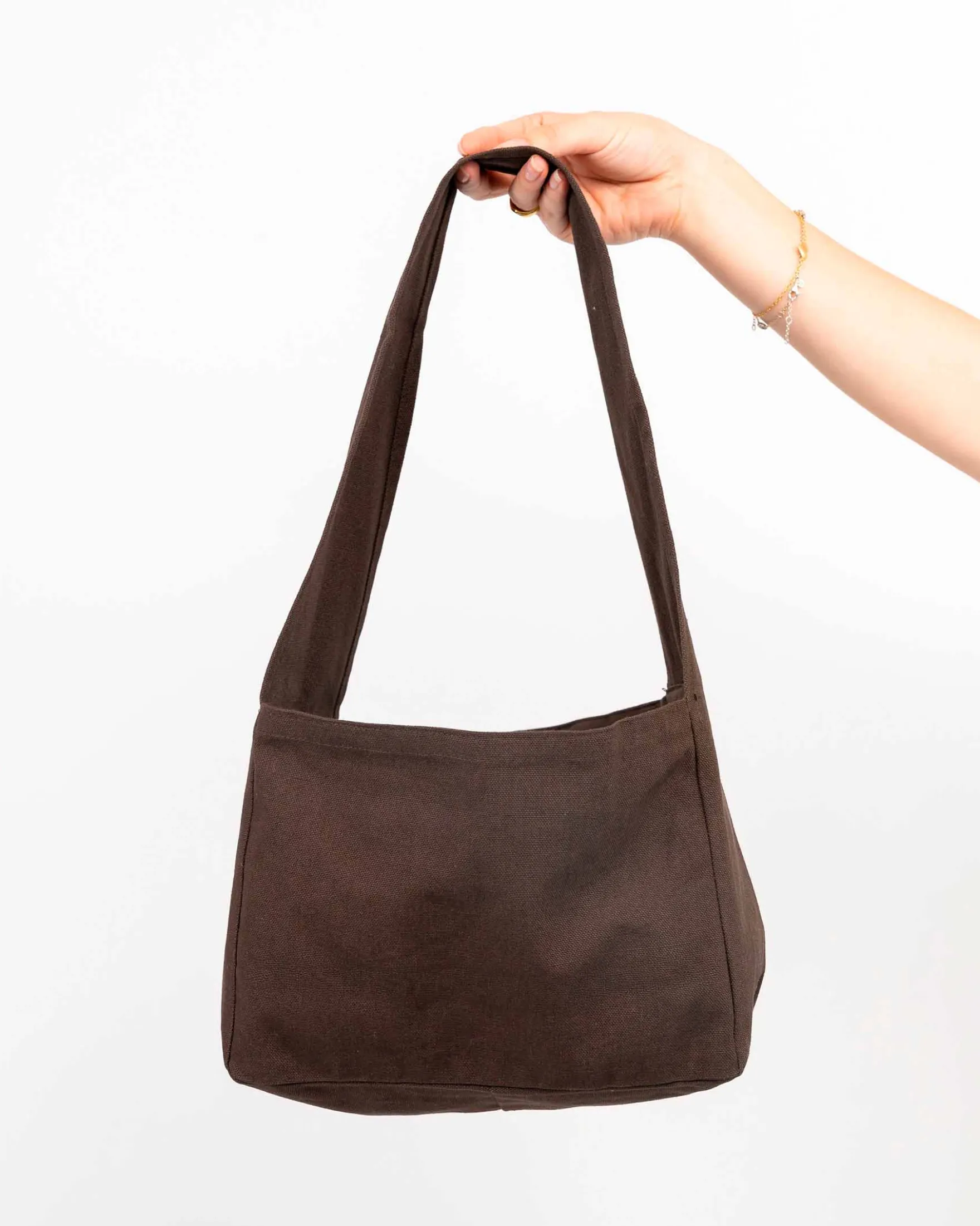 Brown mini shopper