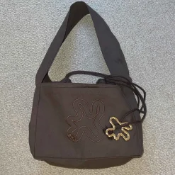 Brown mini shopper