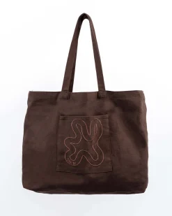 Brown shopper
