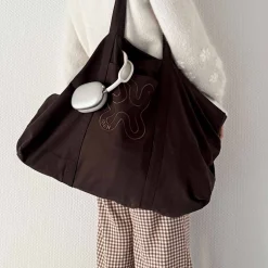 Brown shopper