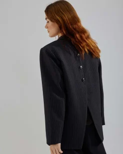 Calista pinstripe blazer