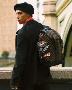 CHECK EMBOSS BACKPACK