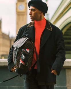CHECK EMBOSS BACKPACK