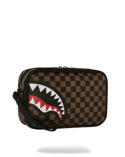 CHECK 2 EMBOSS TOILETRY BAG