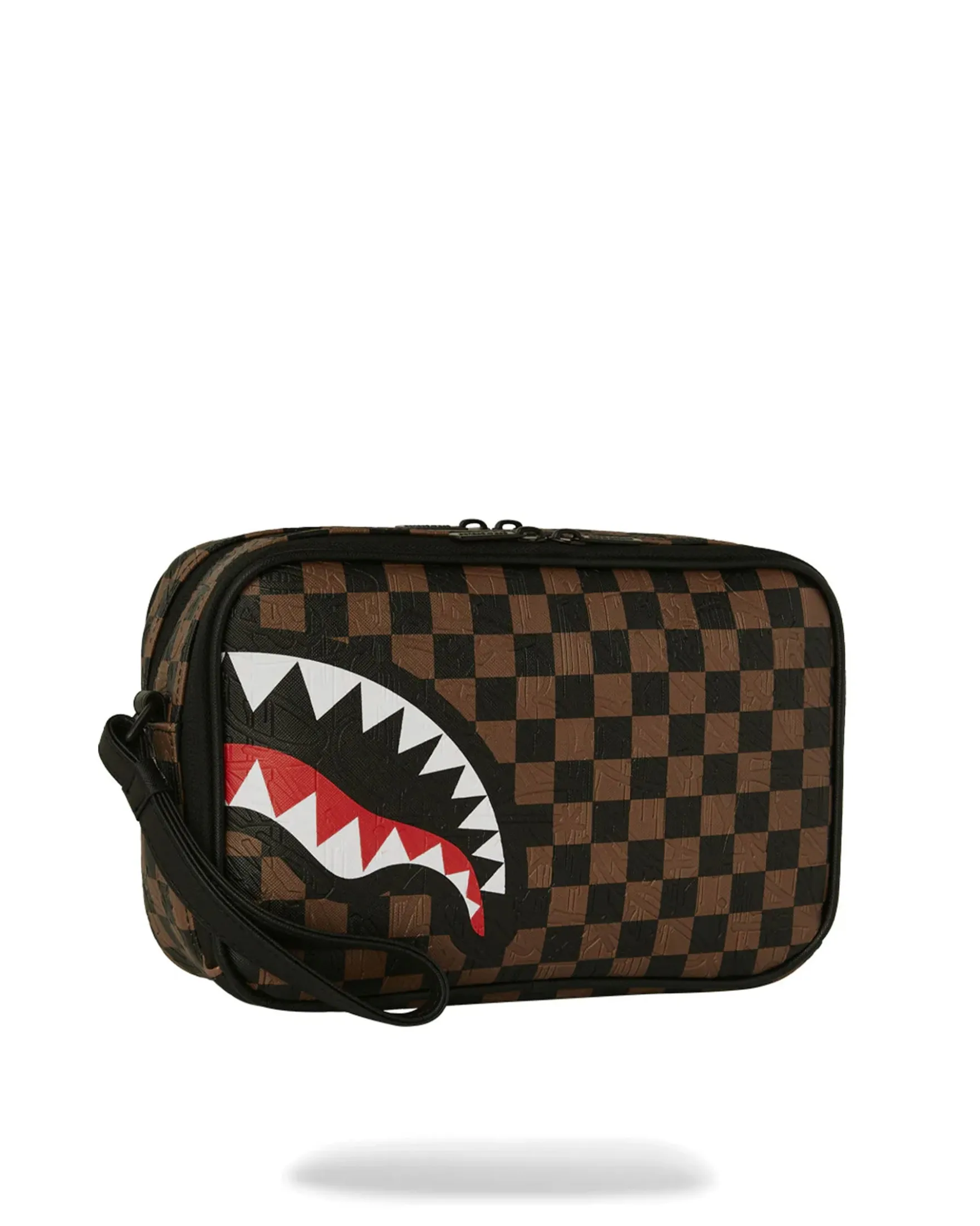 CHECK 2 EMBOSS TOILETRY BAG