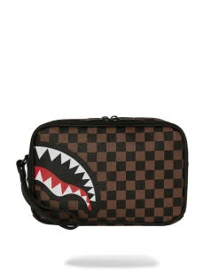 CHECK 2 EMBOSS TOILETRY BAG