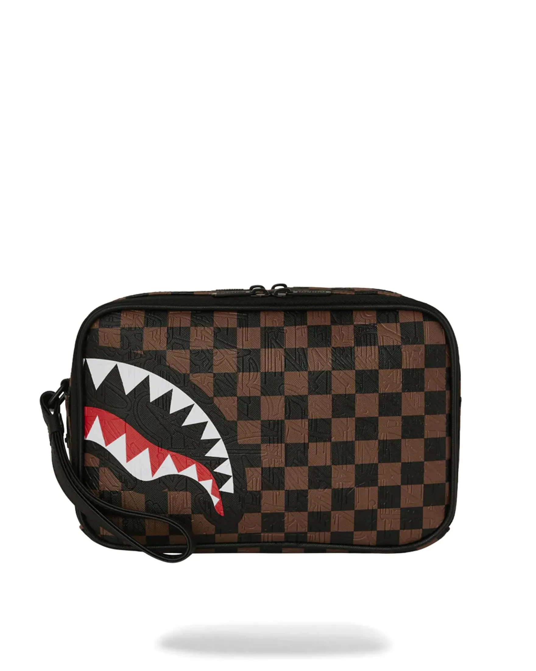CHECK 2 EMBOSS TOILETRY BAG