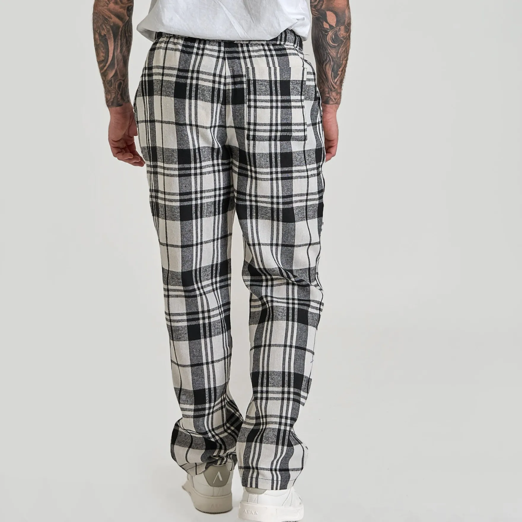 Check pants