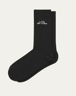 Crew Waffle Socks
